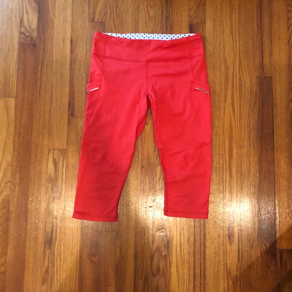Lululemon running pants cropped